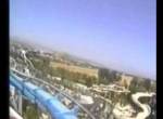 Flashback onride at Six Flags Magic Mountain